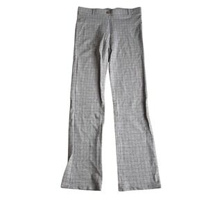 Betabrand Yoga Work Dress Pants Womens M Windowpane Office Business‎ Casual